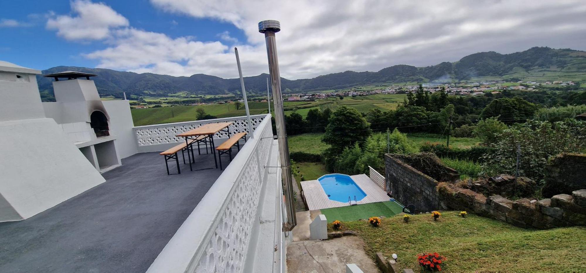 波瓦桑Casa Vista Do Monte别墅 外观 照片